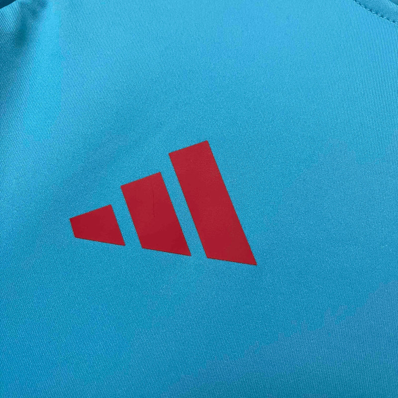 CAMISA TREINO DO FLAMENGO 25/26 AZUL CLARO