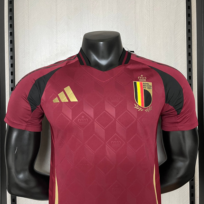 CAMISA VERSÃO PLAYER DA SELEÇÃO DA BÉLGICA 2024