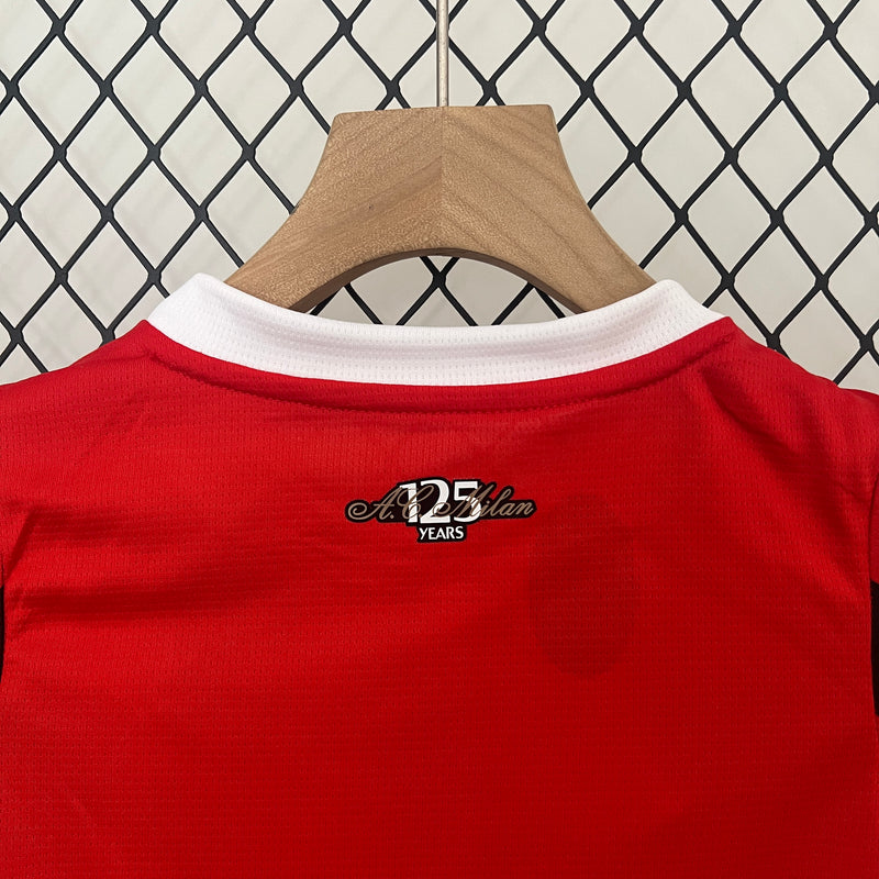 Conjunto Infantil AC Milan 24/25 - Home
