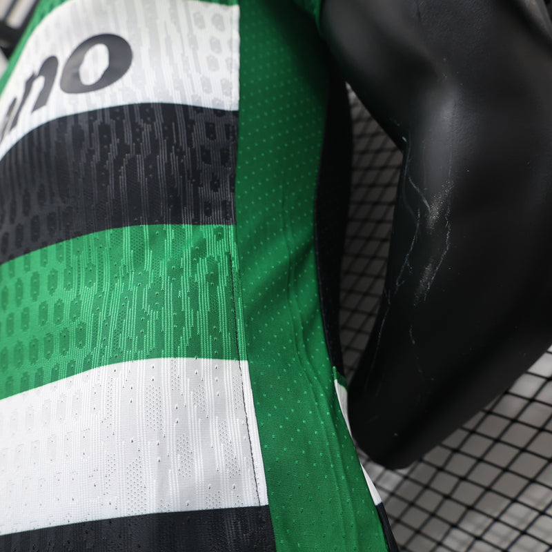 CAMISA VERSÃO PLAYER DO SPORTING 24/25 PRETO E VERDE