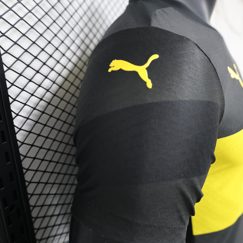 CAMISA VERSÃO PLAYER DO BORUSSIA DORTMUND 24/25 PRETO