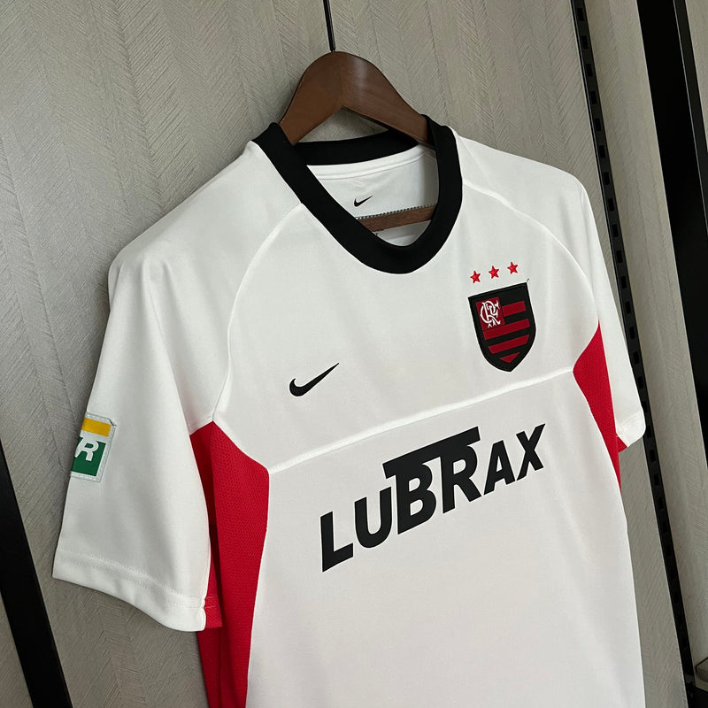 CAMISA RETRÔ DO FLAMENGO 2001 BRANCO