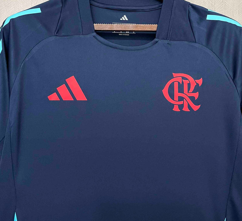 CAMISA VIAGEM DO FLAMENGO 25/26 AZUL ESCURO