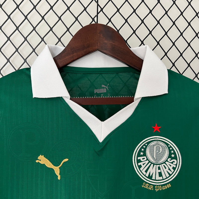 CAMISA LANÇAMENTO FEMININA DO PALMEIRAS 24/25 VERDE