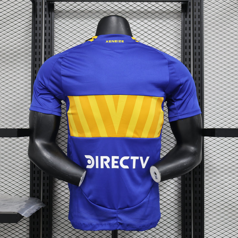 CAMISA VERSÃO PLAYER DO BOCA JUNIORS 24/25 TRADICIONAL