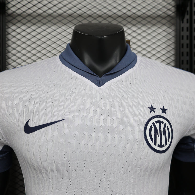 CAMISA VERSÃO PLAYER DA INTER DE MILÃO 24/25 BRANCO