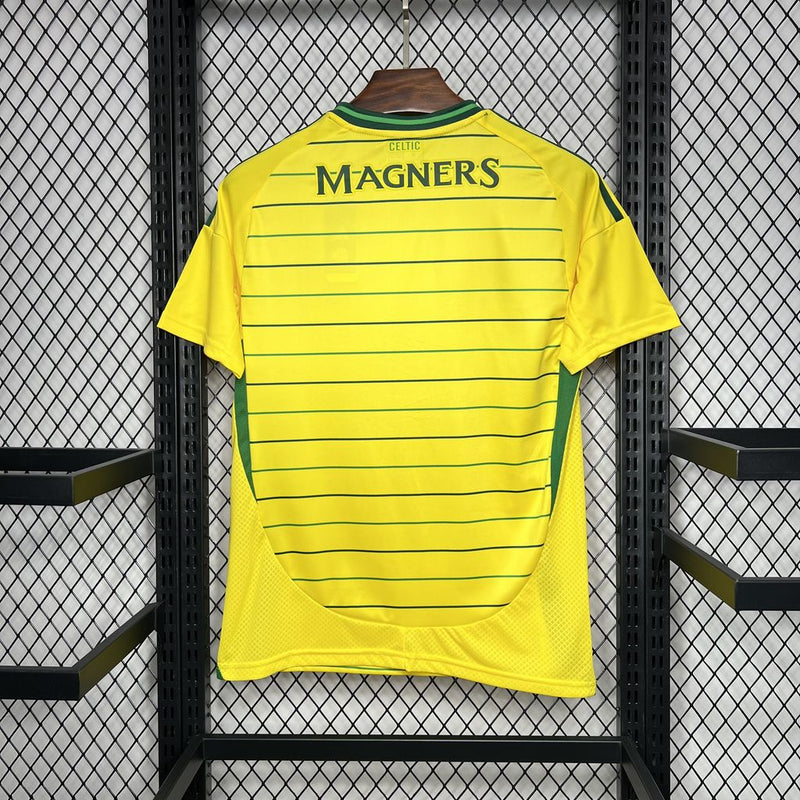 CAMISA LANÇAMENTO DO CELTIC 24/25 AMARELO