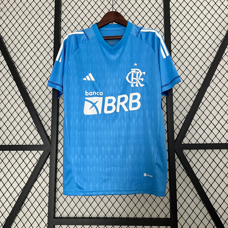 CAMISA GOLEIRO DO FLAMENGO 23/24 AZUL