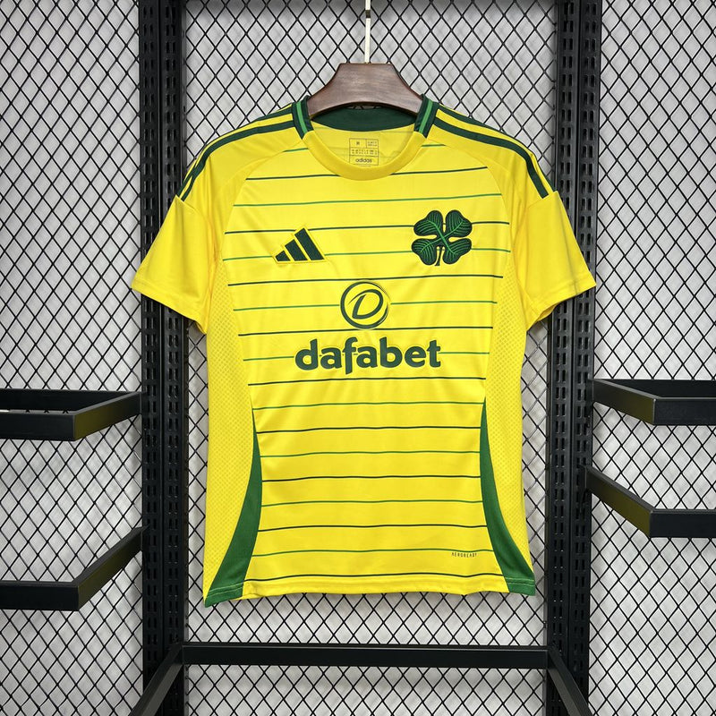 CAMISA LANÇAMENTO DO CELTIC 24/25 AMARELO