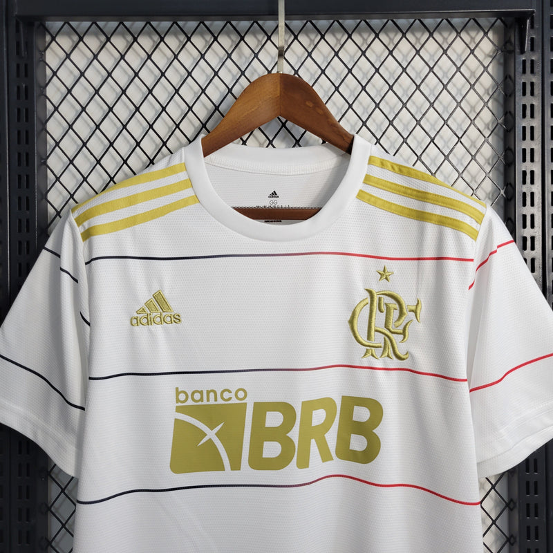 CAMISA DO FLAMENGO 22/23 2 BRANCO - VELOP SPORTS