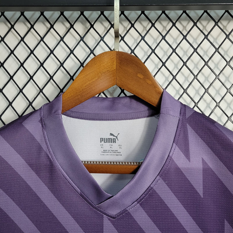 CAMISA DO MANCHESTER CITY 23/24 ROXO GOLEIRO - VELOP SPORTS