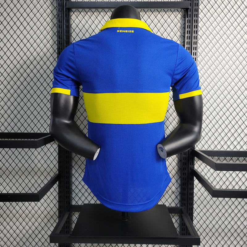 CAMISA VERSÃO PLAYER DO BOCA JUNIORS 23/24 AZUL - VELOP SPORTS
