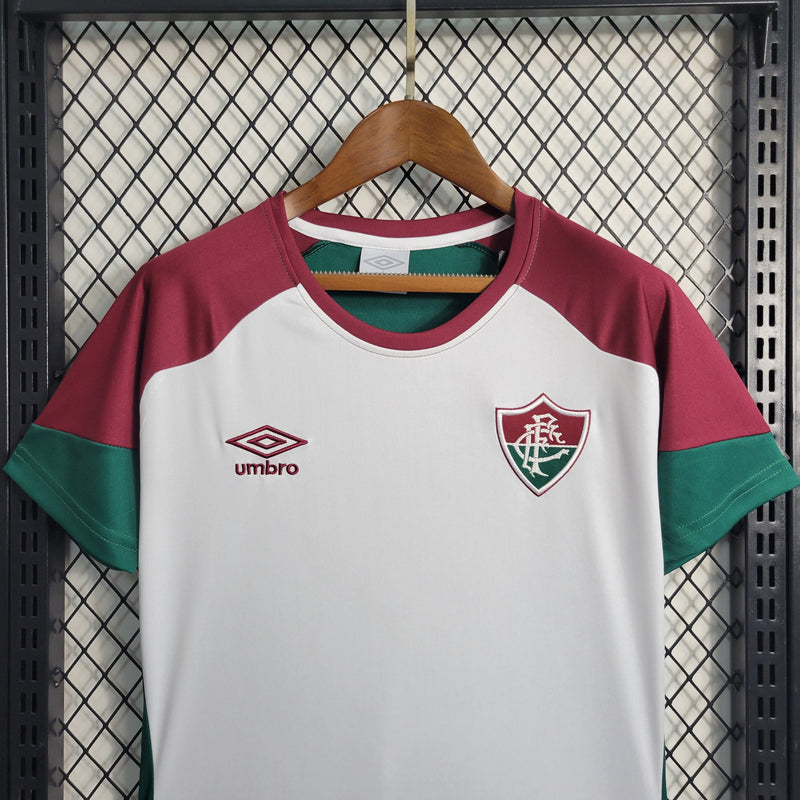 CAMISA FEMININA DO FLUMINENSE 23/24 BRANCO - VELOP SPORTS