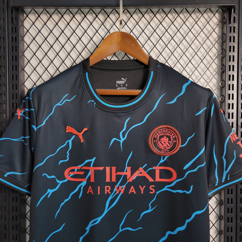 CAMISA DO MANCHESTER CITY 23/24 AZUL TREINO - VELOP SPORTS