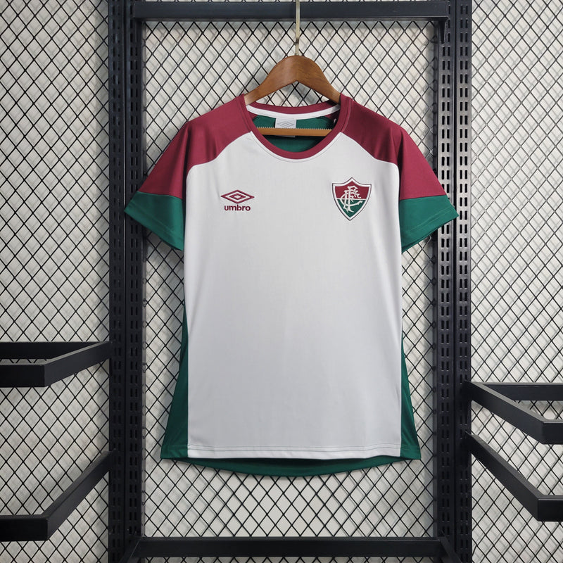 CAMISA FEMININA DO FLUMINENSE 23/24 BRANCO - VELOP SPORTS