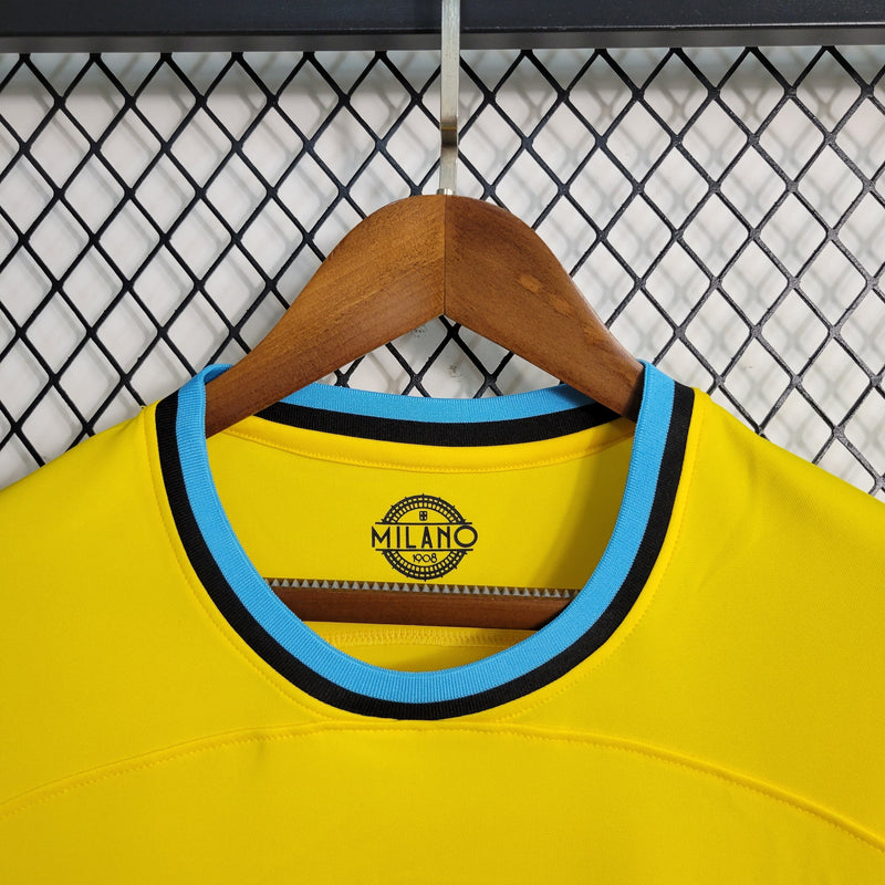 CAMISA DO INTER DE MILÃO 22/23 AMARELO TREINO - VELOP SPORTS