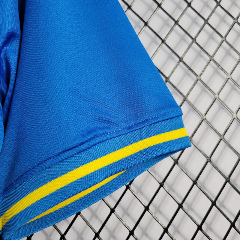 CAMISA DA SELEÇÃO DO BRASIL 22/23 POLO AZUL CLARO - VELOP SPORTS
