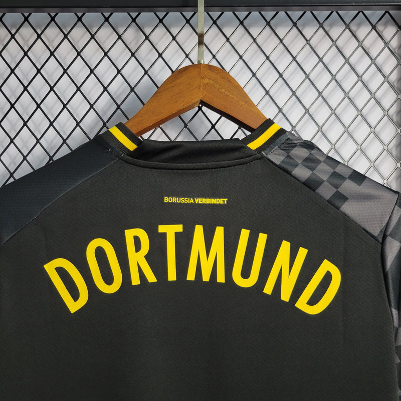 CAMISA DO BORUSSIA DORTMUND 22/23 BLACK - VELOP SPORTS