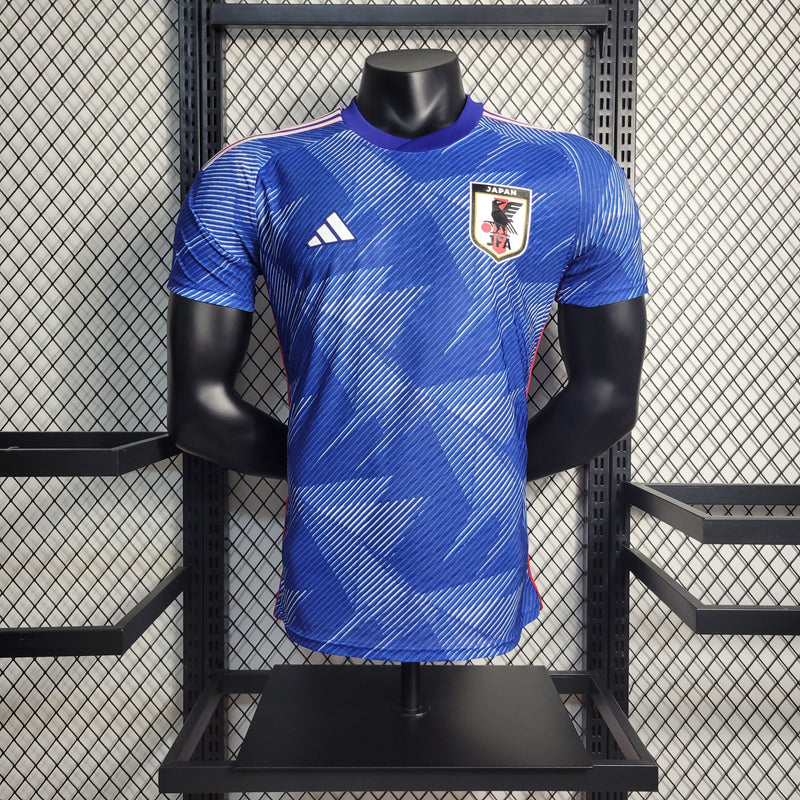 CAMISA VERSÃO PLAYER DA SELEÇÃO DO JAPÃO 22/23 AZUL - VELOP SPORTS