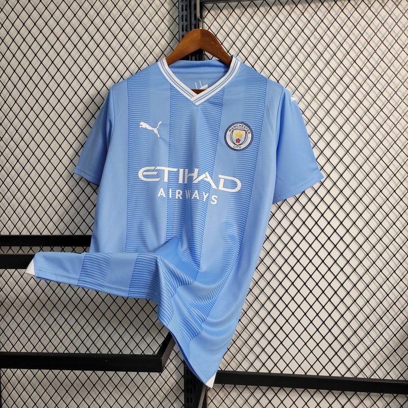 CAMISA DO MANCHESTER CITY 23/24 AZUL - VELOP SPORTS