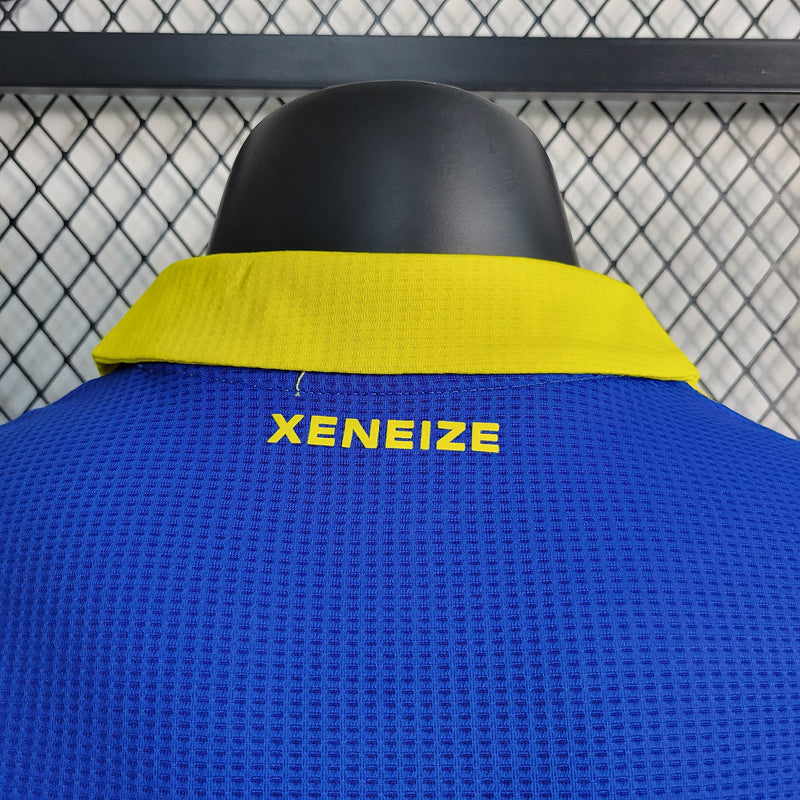 CAMISA VERSÃO PLAYER DO BOCA JUNIORS 23/24 AZUL - VELOP SPORTS