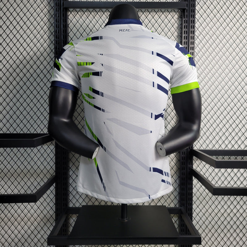 CAMISA VERSÃO PLAYER DO MANCHESTER CITY 23/24 BRANCO EDIÇÃO ESPECIAL - VELOP SPORTS
