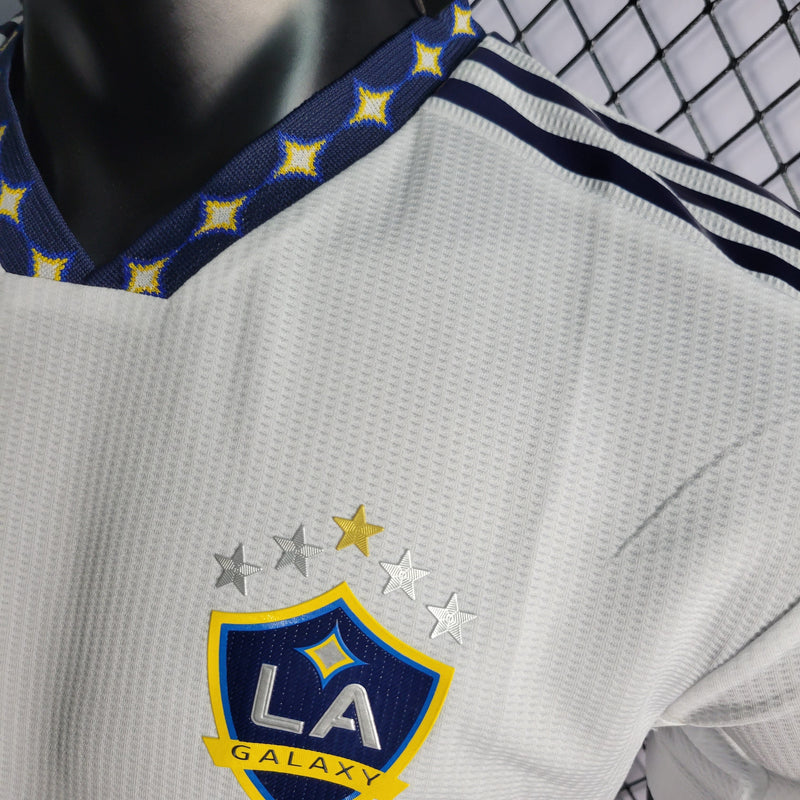 CAMISA VERSÃO PLAYER DO LA GALAXY 22/23 BRANCO - VELOP SPORTS
