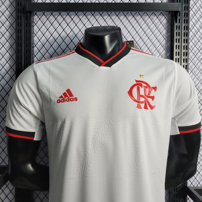 CAMISA VERSÃO PLAYER DO FLAMENGO 22/23 BRANCO - VELOP SPORTS
