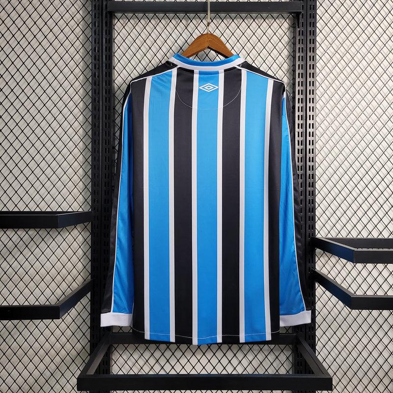 CAMISA MANGA LONGA DO GRÊMIO 23/24 TRICOLOR - VELOP SPORTS