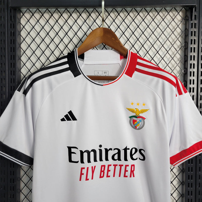 CAMISA DO BENFICA 23/24 BRANCO - VELOP SPORTS