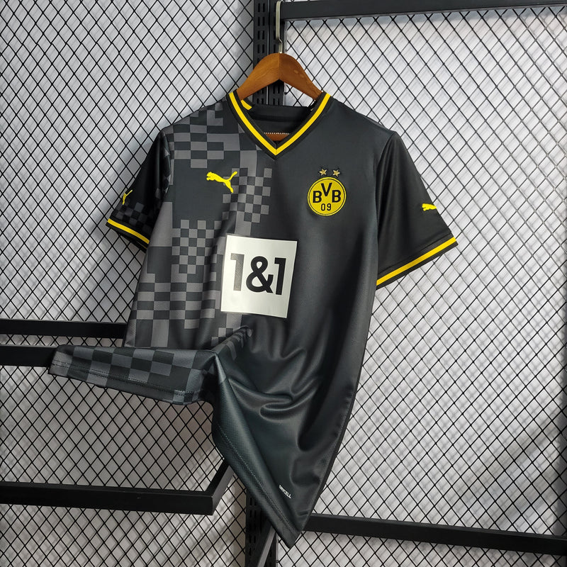 CAMISA DO BORUSSIA DORTMUND 22/23 BLACK - VELOP SPORTS