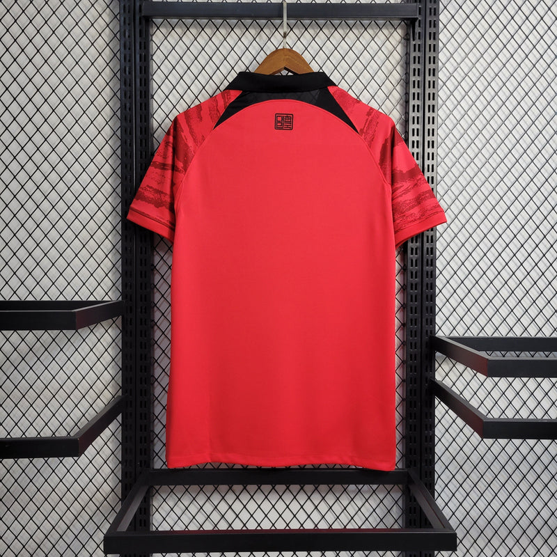 CAMISA DA SELEÇÃO DA KOREA 22/23 RED - VELOP SPORTS