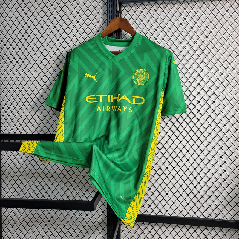 CAMISA DO MANCHESTER CITY 23/24 VERDE GOLEIRO - VELOP SPORTS