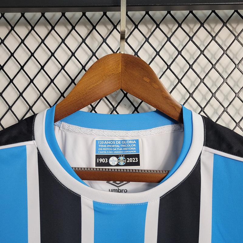 CAMISA MANGA LONGA DO GRÊMIO 23/24 TRICOLOR - VELOP SPORTS