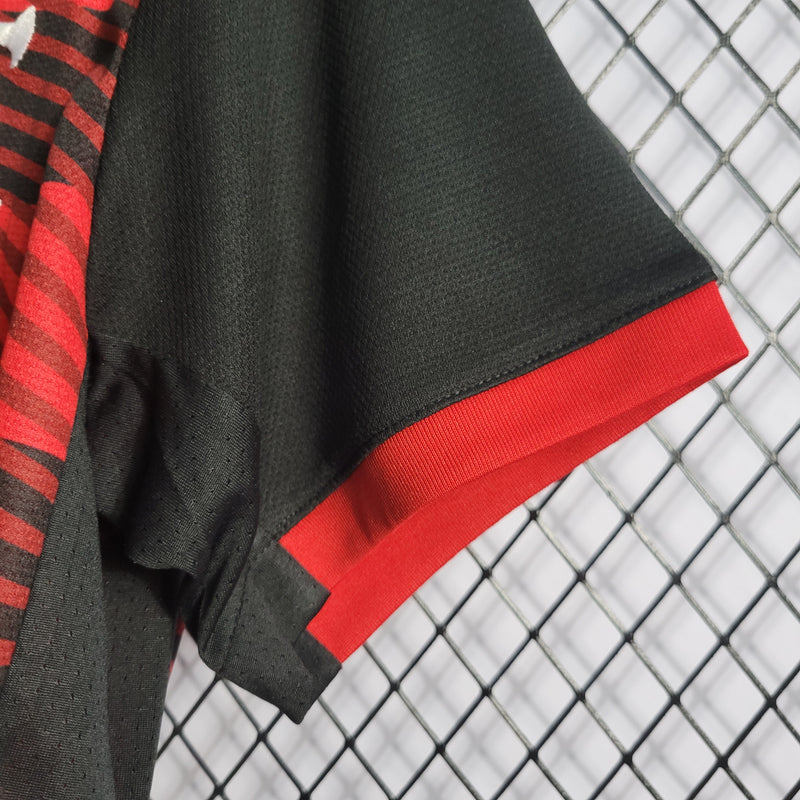 CAMISA DO FLAMENGO 22/23 VERMELHO E PRETO - VELOP SPORTS