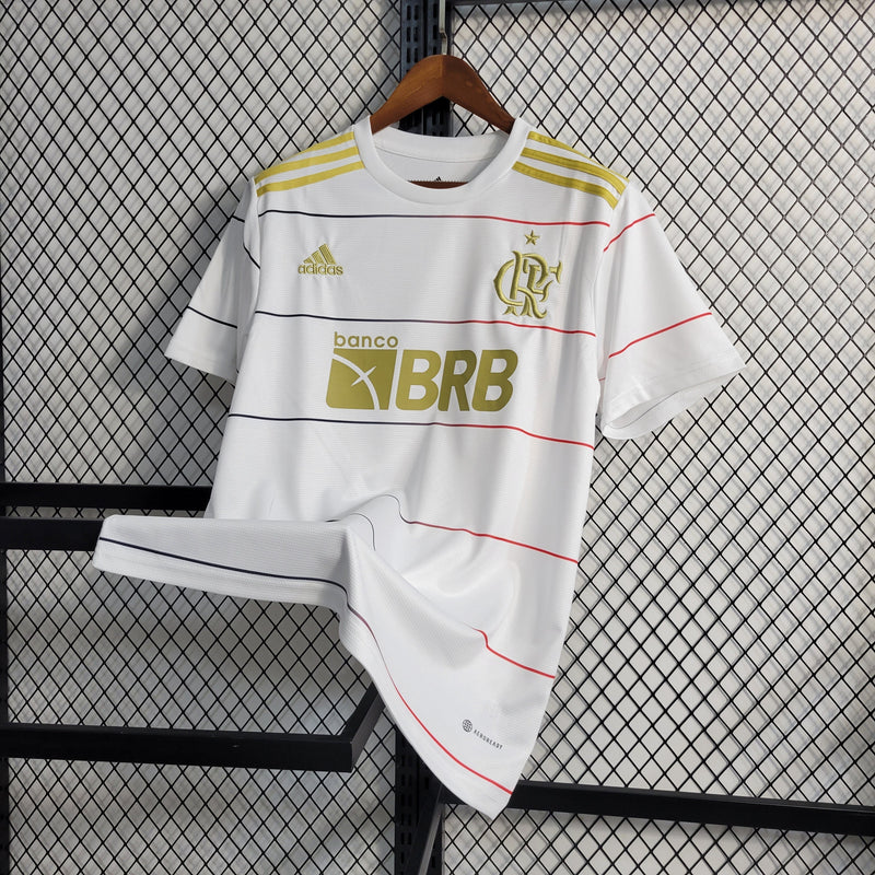 CAMISA DO FLAMENGO 22/23 2 BRANCO - VELOP SPORTS