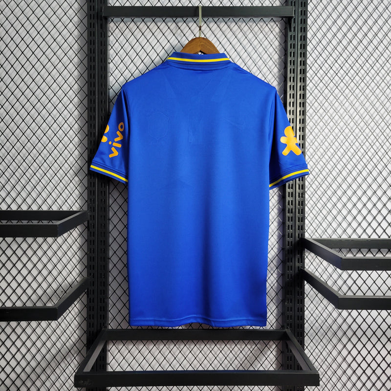 CAMISA DA SELEÇÃO DO BRASIL 22/23 POLO AZUL ESCURO - VELOP SPORTS