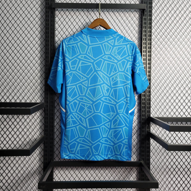 CAMISA DO FLAMENGO 22/23 AZUL GOLEIRO TREINO - VELOP SPORTS