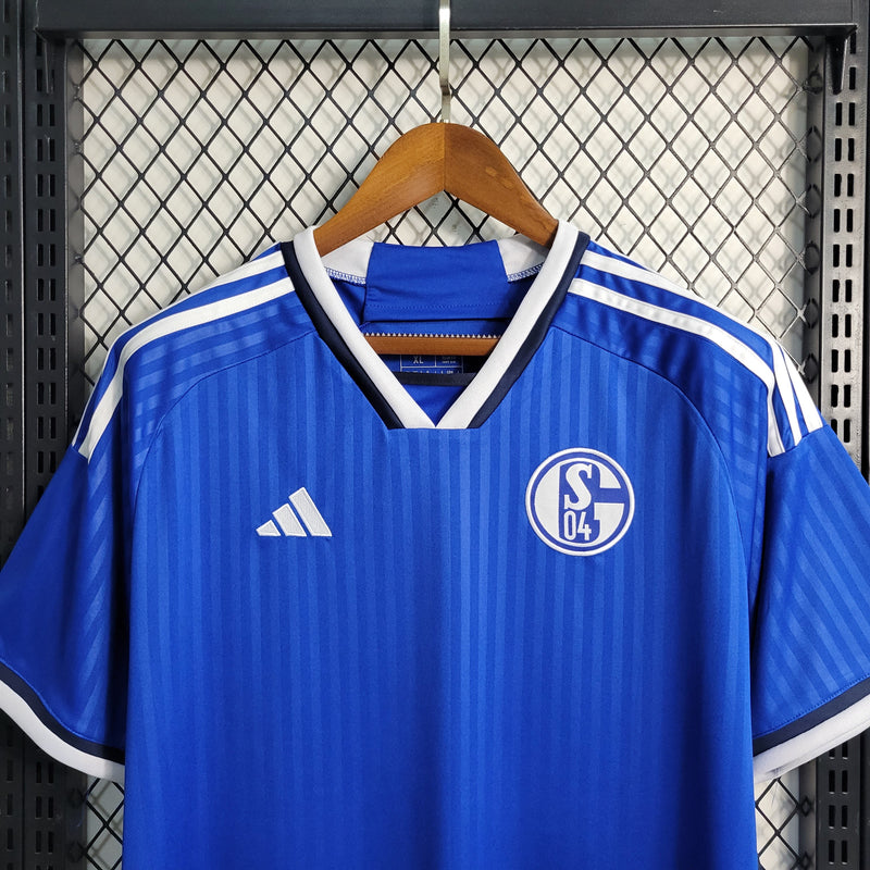 CAMISA DO SHALKE 04 23/24 AZUL - VELOP SPORTS