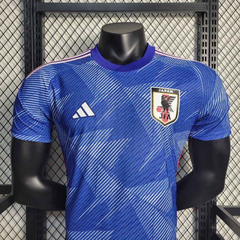 CAMISA VERSÃO PLAYER DA SELEÇÃO DO JAPÃO 22/23 AZUL - VELOP SPORTS