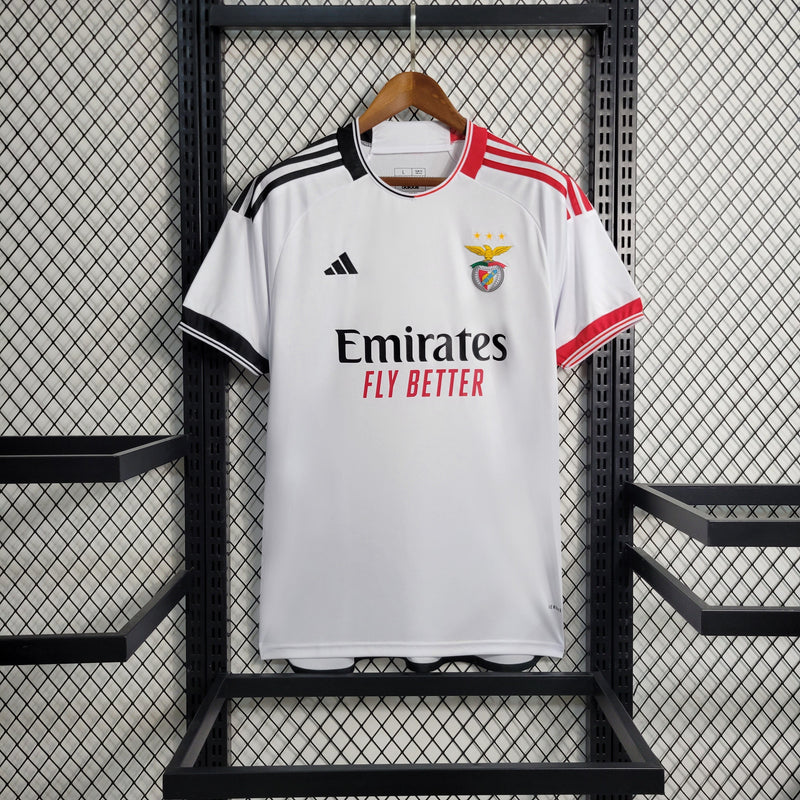 CAMISA DO BENFICA 23/24 BRANCO - VELOP SPORTS