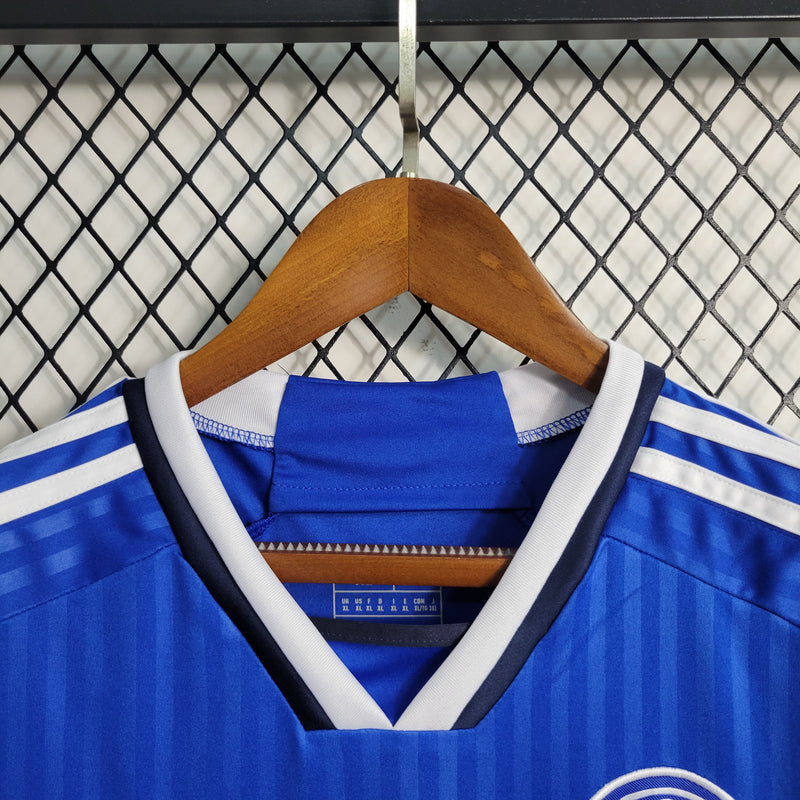 CAMISA DO SHALKE 04 23/24 AZUL - VELOP SPORTS