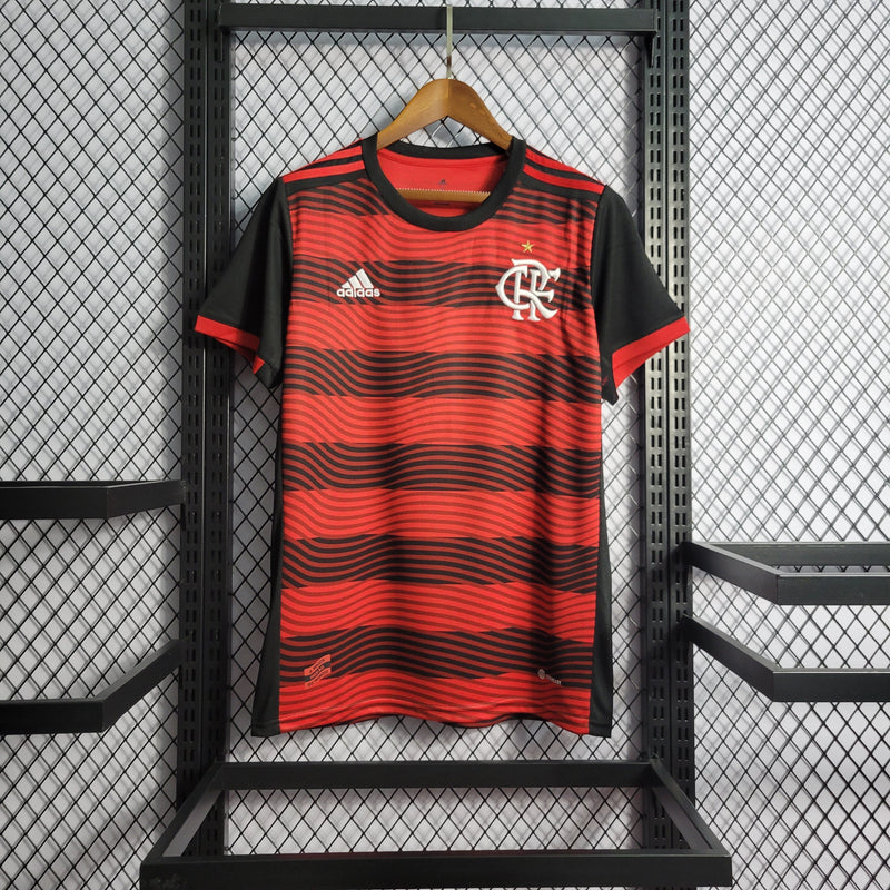 CAMISA DO FLAMENGO 22/23 VERMELHO E PRETO - VELOP SPORTS