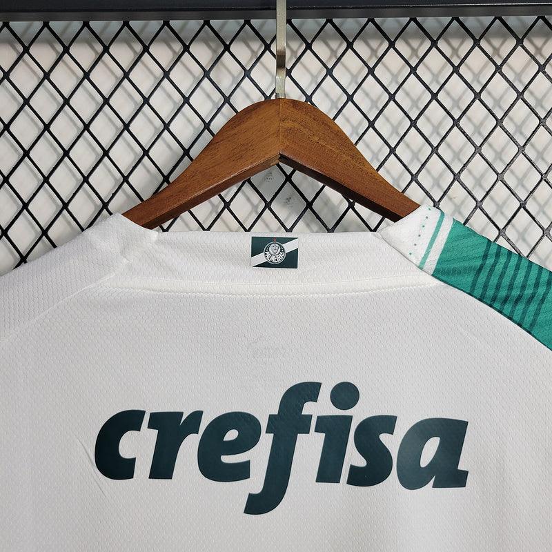 CAMISA MANGA LONGA DO PALMEIRAS 23/24 BRANCO - VELOP SPORTS