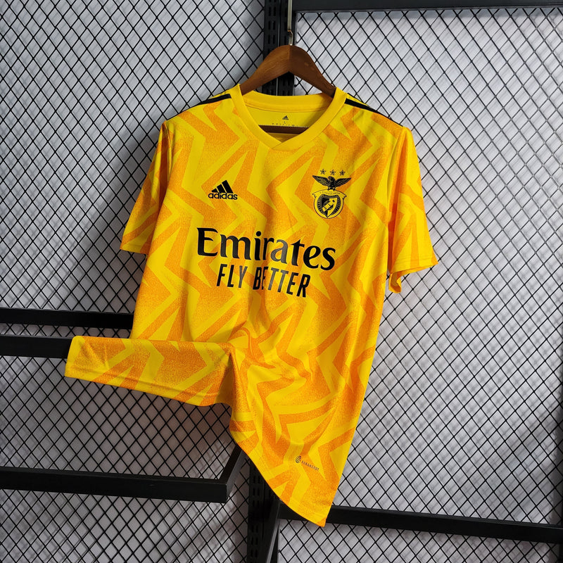 CAMISA DO BENFICA 22/23 AMARELO - VELOP SPORTS