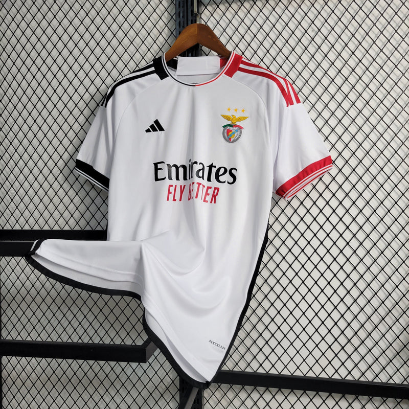 CAMISA DO BENFICA 23/24 BRANCO - VELOP SPORTS
