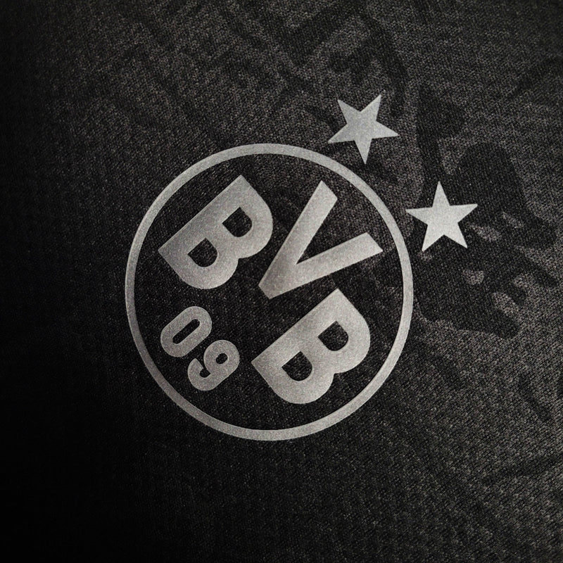 CAMISA DO BORUSSIA DORTMUND 23/24 BLACK EDIÇÃO ESPECIAL - VELOP SPORTS