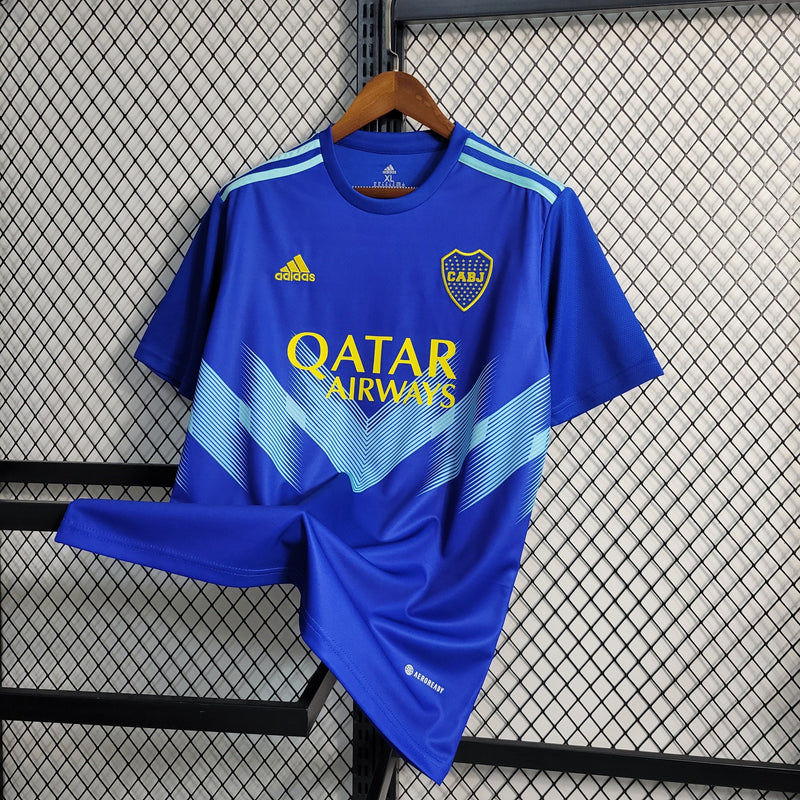 CAMISA DO BOCA JUNIORS 22/23 AZUL TREINO - VELOP SPORTS