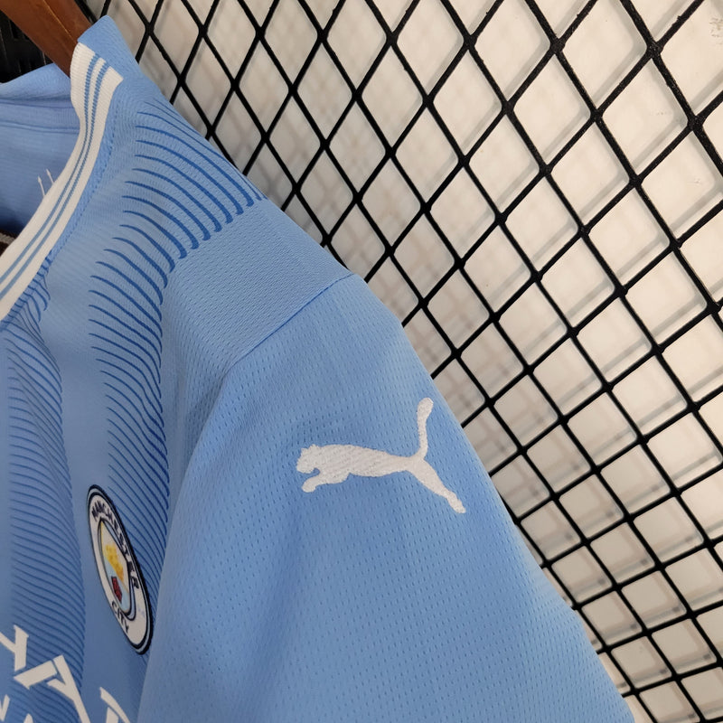 CAMISA DO MANCHESTER CITY 23/24 AZUL - VELOP SPORTS