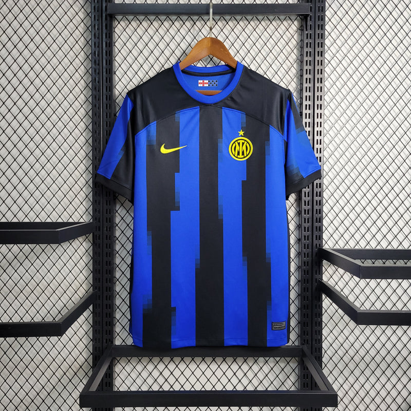 CAMISA DO INTER DE MILÃO 23/24 AZUL - VELOP SPORTS